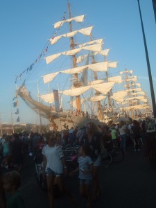 Big Ships at Amsterdam Sail 2015