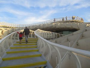 Walkway on top of the Metropol Parasol Spain