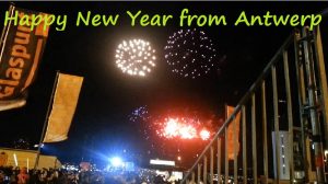 New Year Fireworks in Antwerp (2018)
