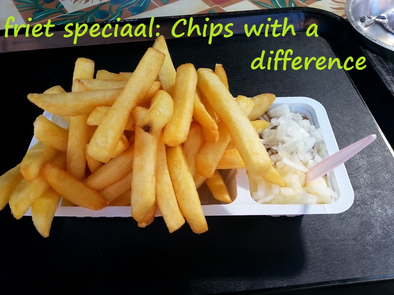Friet Speciaal: Dutch Chips Get Special With Mayo, Curry Sauce, and Uitjes