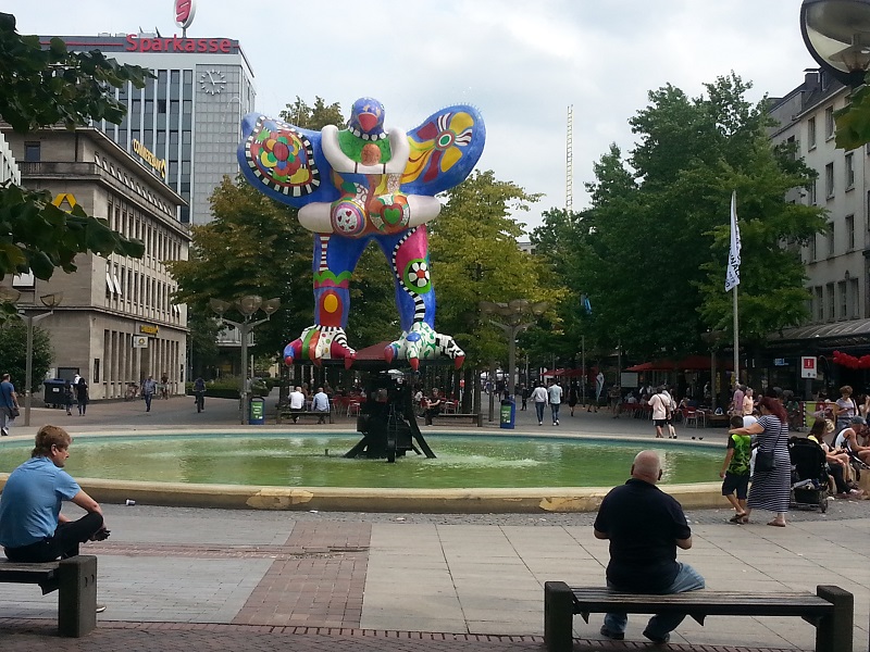 The Lifesaver Fountain in Duisburg: What's That All About?