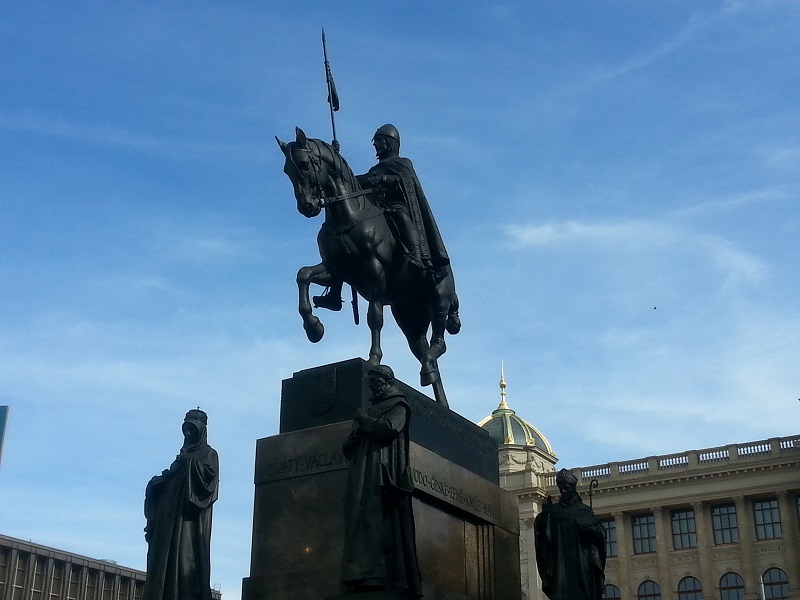 Things to See in Prague no.1: St Wenceslas Statue