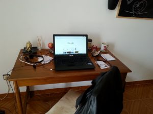 Desk in Caparica, Portugal