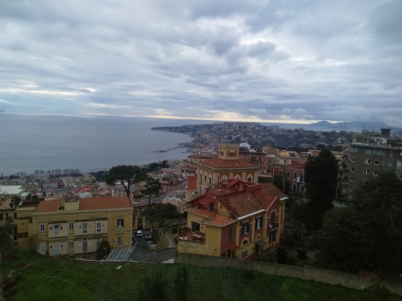 Looking Down on Naples from Castle Saint Elmo