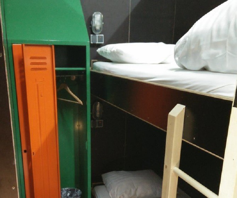 Bunk Bed in Hostel Dormitory