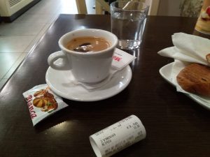 Today I Had My First Taste of Greek Coffee (and why I'm glad I didn't drink it too fast)