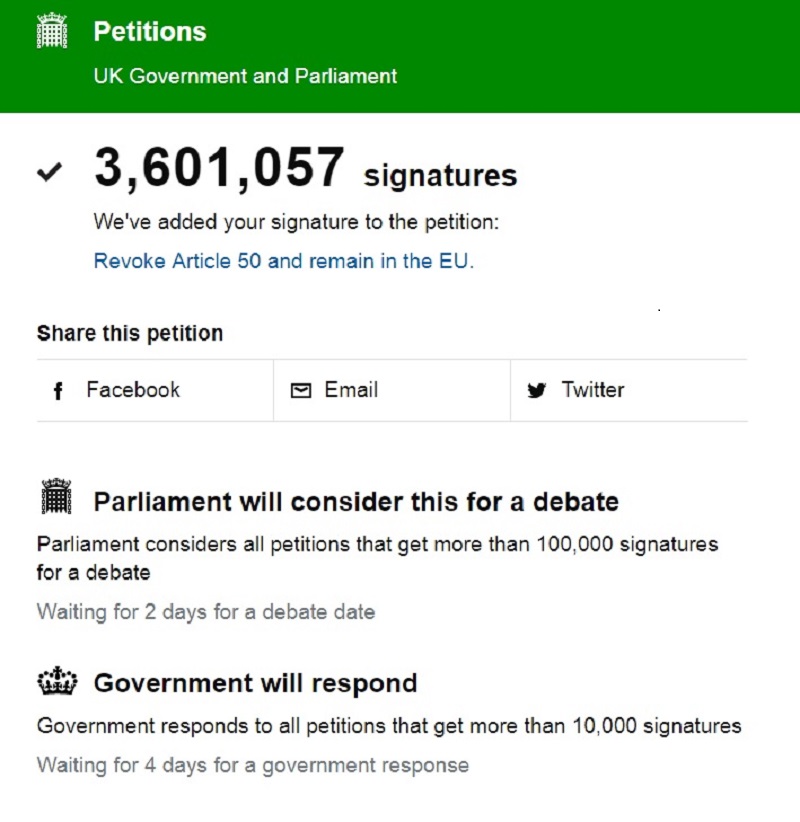 It's Still Not Too Late to Sign the Petition to Stop Brexit