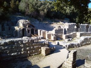 Part of Ancient City in Butrint, Albania