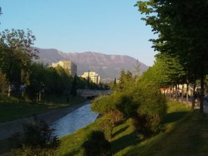 A Walk Beside the River Lana in Tirana