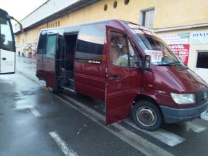 Regular Minibus Service Between Tirana and Pristina