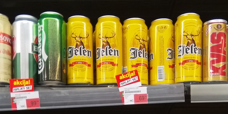 Supermarket Beer (Serbia)