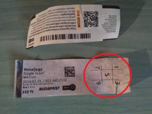How to Spot a Real Budapest Tram Ticket