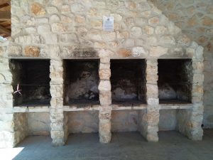 Stone Barbecue in a Spanish Lavadero
