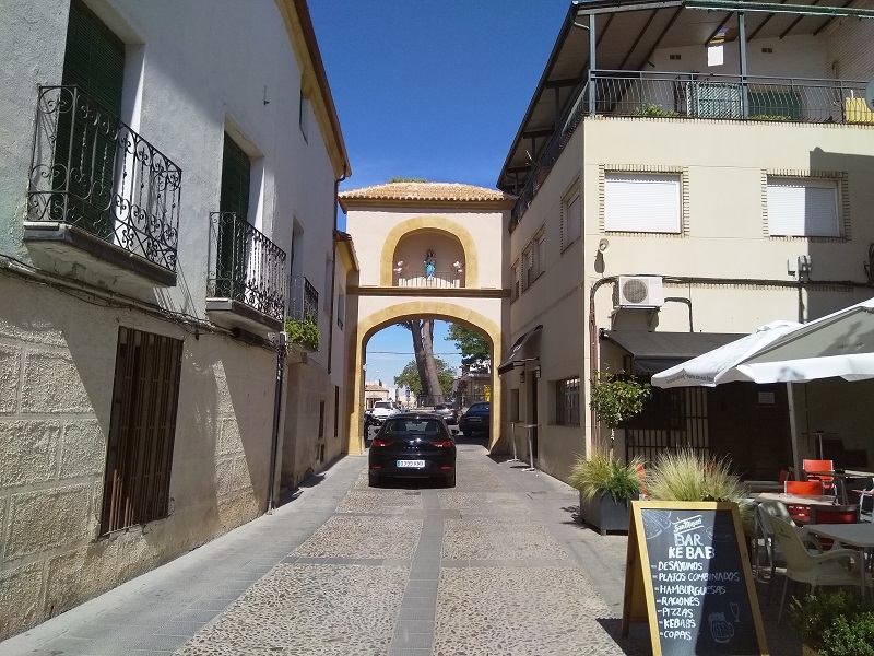 Street in Mondéjar, Spain