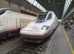 A Renfe High Speed Train (Alta Velocidad Española)