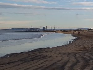Redcar Steelworks (As Seen from Seaton Carew Beach)
