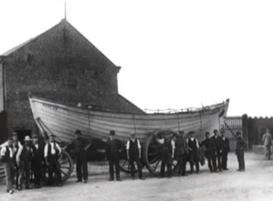 Redcar Fishermen and their Lifeboat