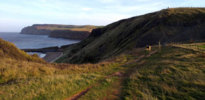 Approaching Skinningrove (on the Cleveland Way)