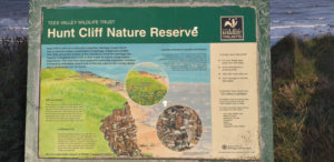 Huntcliff Nature Reserve Information Board